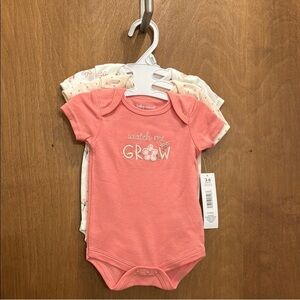NWT Baby Views 3 Pack Bodysuits